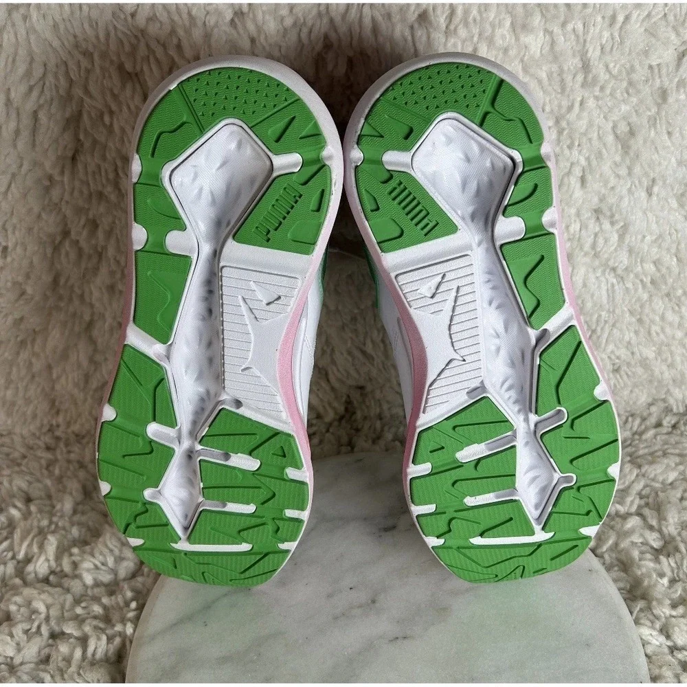 Puma TRC Blaze White Multicolor Mens Running Shoes 386783-01 Size 11
